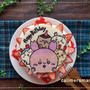 【息子のバースデー♪】　ちいかわのキャラチョコケーキ