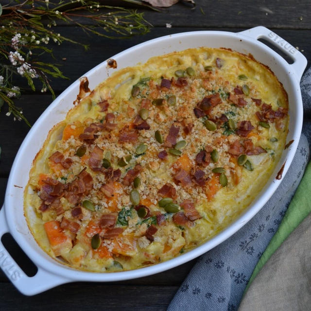 Butternut Squash Casserole バターナッツスクワッシュキャセロール