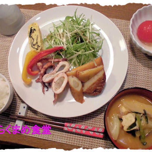 あるものでお夕飯♪