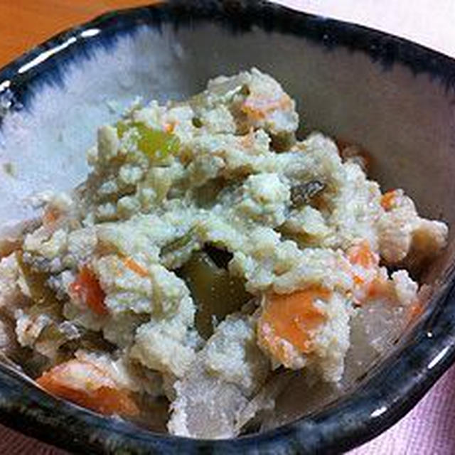 おから(うの花)の煮物の簡単料理レシピ＆ダイエットワンポイントアドヴァイス