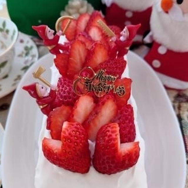 いちごのクリスマスケーキ♪