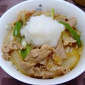 ピリ辛おろし豚丼