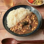 電子レンジ★サバと大豆のカレー