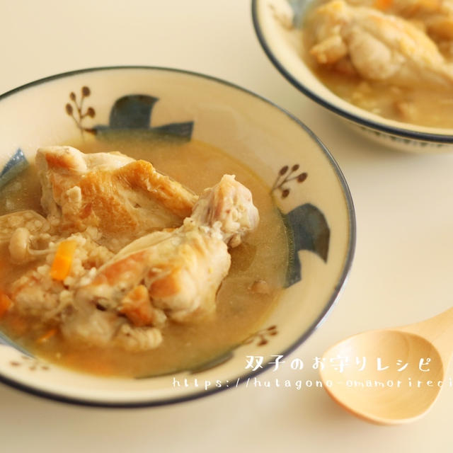 「野菜たっぷりオートミール参鶏湯」のレシピ｜煮込むだけで栄養満点