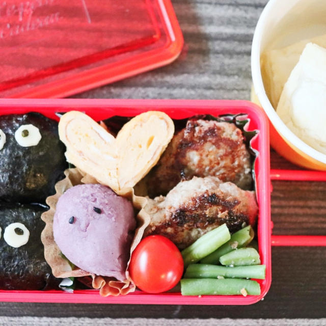 保育園遠足弁当(^^)ハロウィン風にしてみました(*^^*)