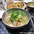 菊芋でますます薬膳料理　手羽元のサムゲタン風スープ