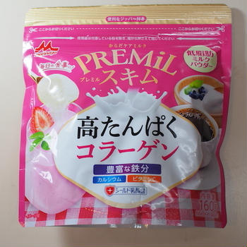 ☆　森永乳業さん　 PREMiLスキム コラーゲン　バナナジュースに♪