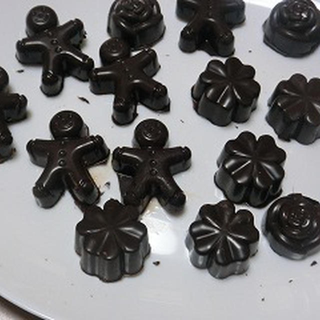 チョコレート作って大興奮！！