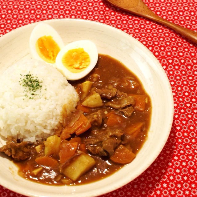 とろとろ牛すじカレー