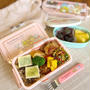 夏休み中のお弁当 お花の定期便