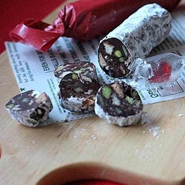 チョコレートサラミ　※簡単レシピ