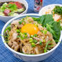 節約レシピ！〇〇に漬けるだけ♪柔らか〜な豚こま焼き肉丼(^O^)/