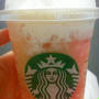 ＊待ちに待ったピーチインピーチフラペチーノ＊
