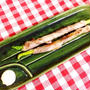 １本丸々使って「アスパラの豚バラ巻」