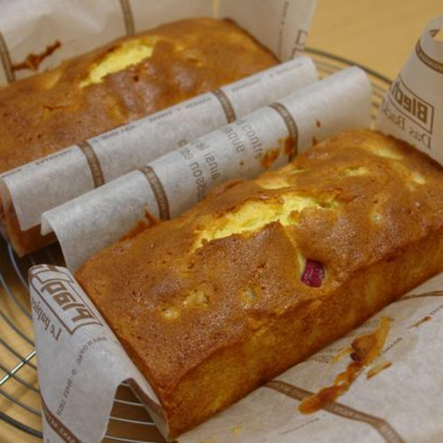 サツマイモとレモンのパウンドケーキ