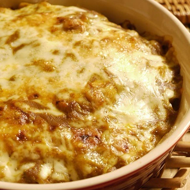 ひよこ豆の薬膳カレーグラタン♪