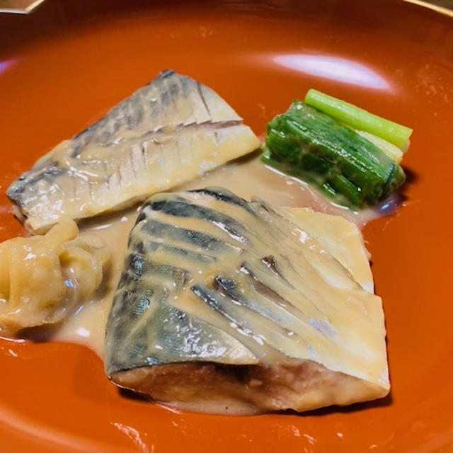鯖煮　/　西京味噌　/　船場汁