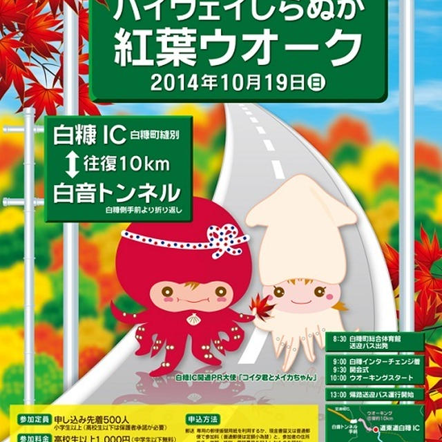 今年は、まだまだ歩くんです　の話