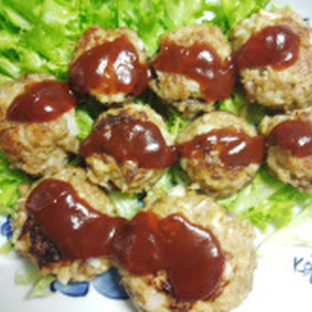 椎茸の肉詰め