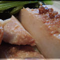 塩麹漬け鶏胸肉焼き