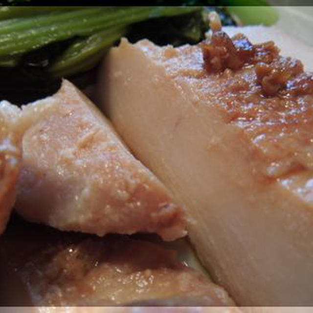 塩麹漬け鶏胸肉焼き