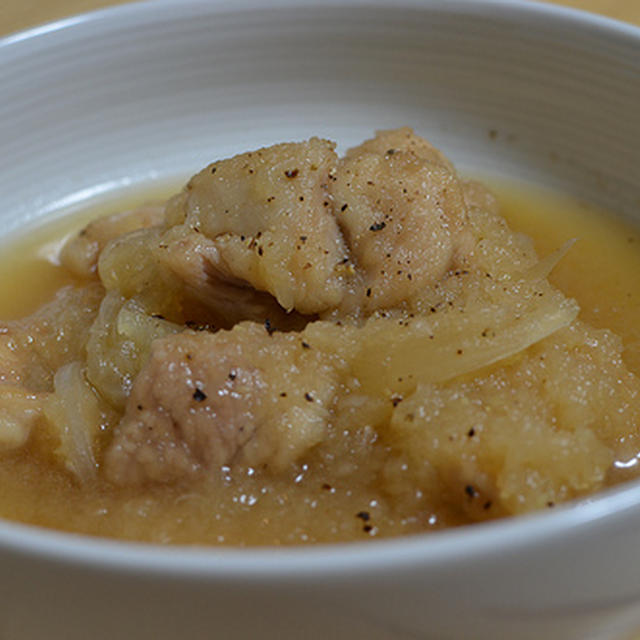 [料理]鶏肉のみぞれ煮