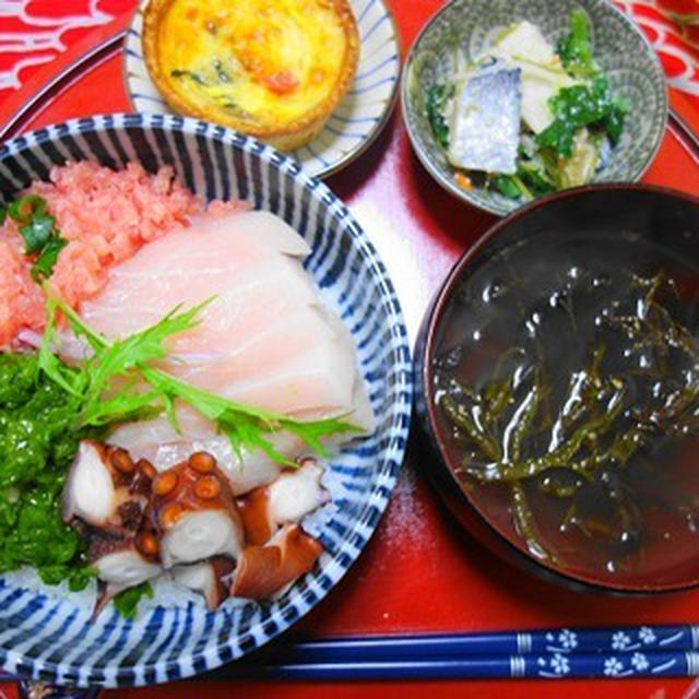 南三陸の海と息子の卒業膳