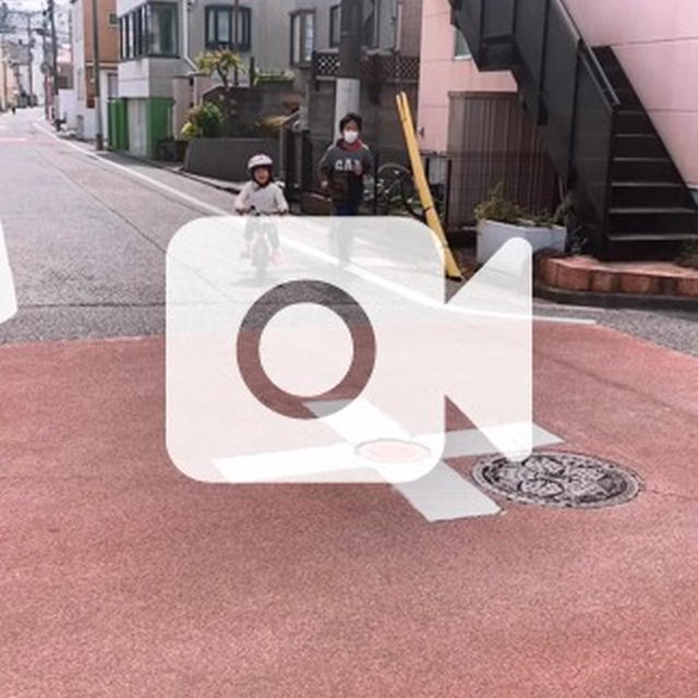 杏ちゃん自転車が乗れるようになりました〜！！