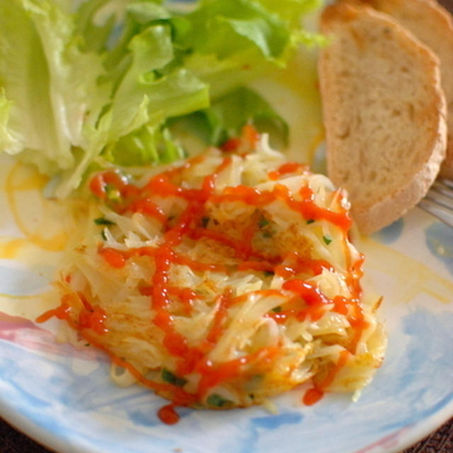 チーズとハーブのハッシュドポテト～Hushed Browns with herb cheddar