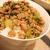 塩麹で青梗菜そぼろ丼　＆　手こねずし！
