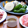さっぱりねぎ塩だれ。（レンジで簡単）の焼肉ごはん。