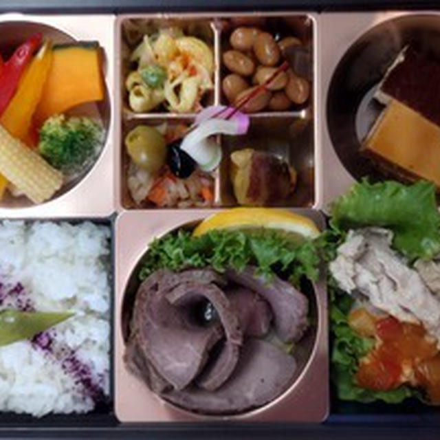 鉄板焼 GOEMON -ゴエモン-のローストビーフ弁当「祇園」