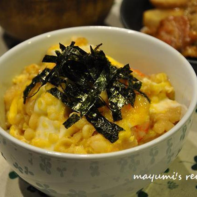 なんちゃって　えび天丼