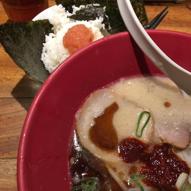 ラーメンは王道の一風堂へ