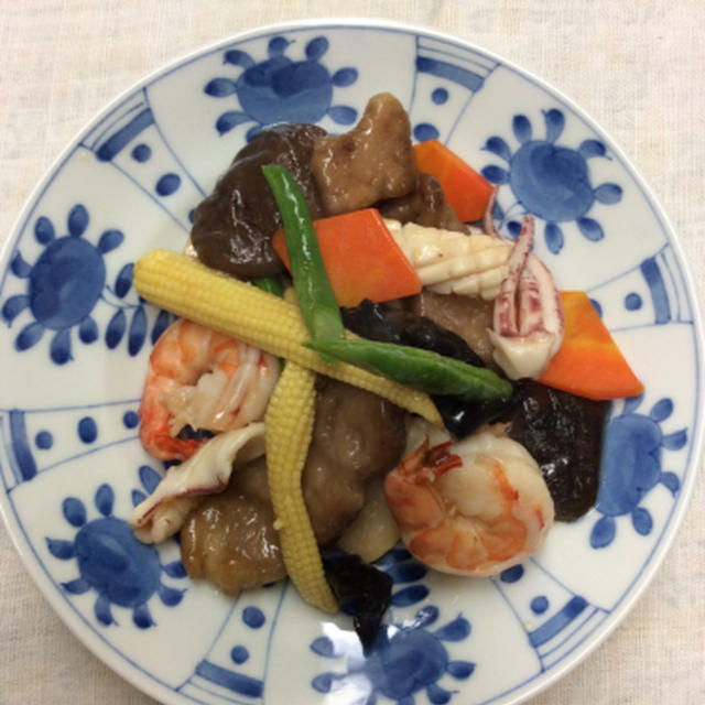 来週は八宝菜、野菜のうま煮じゃなくね。