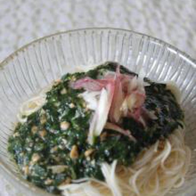 ねばとろ～で☆元気になるおそうめん