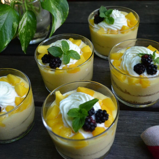 Mango Cheesecake Mousse マンゴーチーズケーキムース