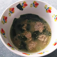 モニタ－参加レシピ❗️焙煎ごまスープで肉団子スープ❗️