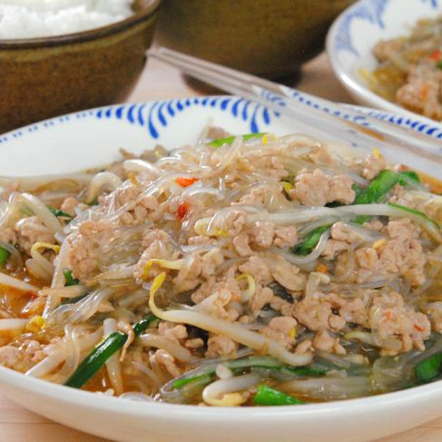 簡単☆夏のあっさりスパイシー麻婆春雨