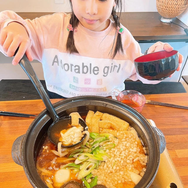 5分で鍋焼きうどんです！！