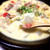 鶏と根菜のミルクスープ／白みそ炒飯