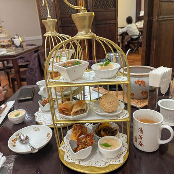 中華街でランチ