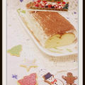 ケフィアヨーグルトを使って王道のチーズケーキ（クリスマスバージョン）