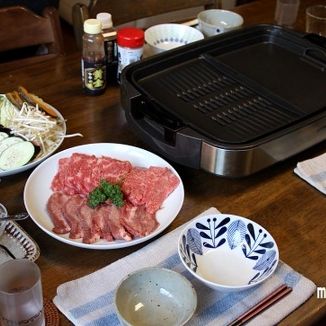 おうち焼肉 と 奄美のマンゴー♪