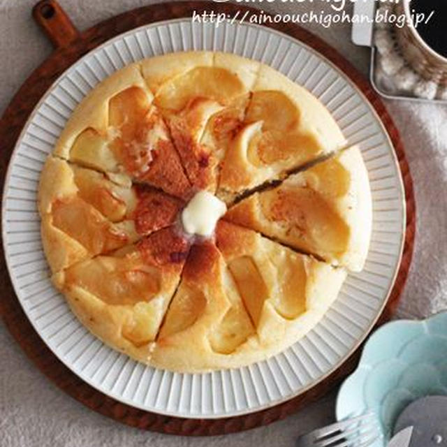 甘いものが苦手な人にも好まれる味 ｈｍで簡単 りんごのケーキ By あいさん レシピブログ 料理ブログのレシピ満載