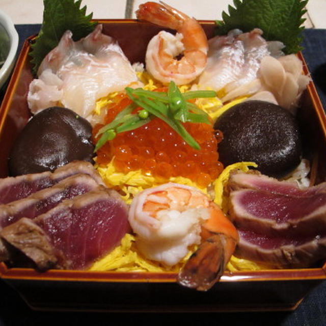 ひな祭りのちらし寿司　　3・5・2011