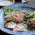 鯵のお刺身と瓜の浅漬け