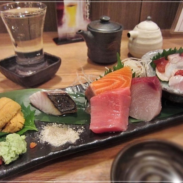 新鮮な魚と会津の日本酒☆俺の魚を食ってみろ