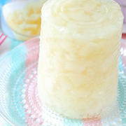 【業務スーパー】ももがザクザク！季節限定のもも缶で作るまるごともも缶ゼリーが最高～