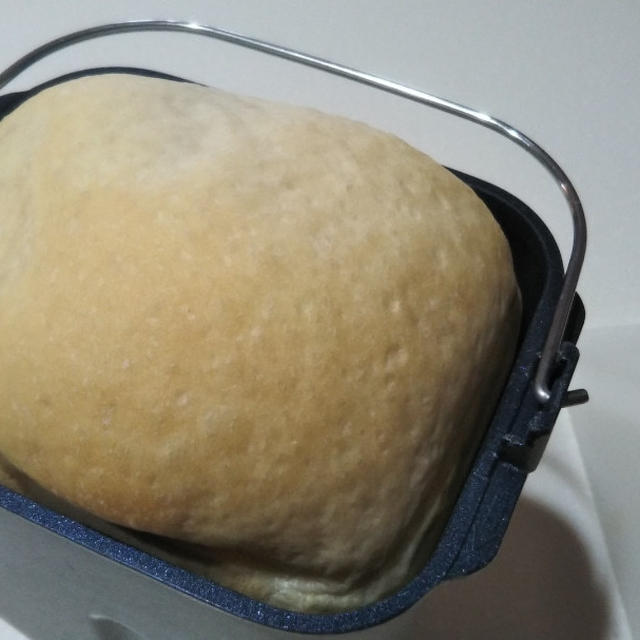 ホームベーカリーで焼き上げまで